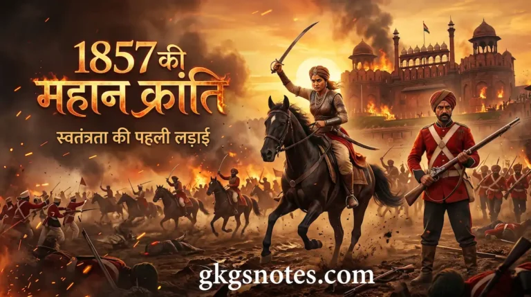 1857 की क्रांति (1857 ki kranti): कारण, परिणाम, प्रमुख केंद्र और नायक
