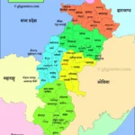 Chhattisgarh Map in Hindi 2026 HD — 33 Districts Political Map with Borders PDF Download